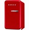 Image result for retro mini fridge red