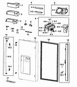 Image result for Samsung Refrigerator Door Parts Diagram