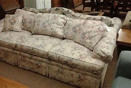 Image result for Ethan Allen Floral Sofa