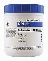 Image result for Potassium Chloride Powder, 408 Mg, 16 Oz (454 G) Bottle