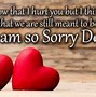 Image result for I'm Sorry and I Love You Quotes