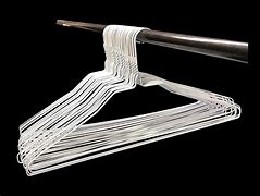 Image result for White Wire Coat Hangers