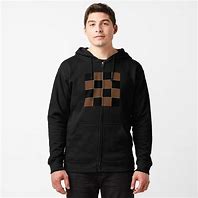 Image result for Black Checkered Hoodie