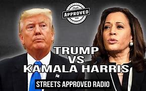 Image result for Trump vs Kamala Harris
