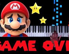 Image result for Musical Mario Game Over