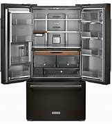 Image result for kitchenaid refrigerators black stainless steel
