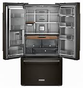 Image result for kitchenaid refrigerator black