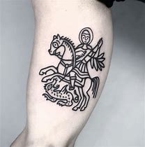 Image result for St. George Tattoo