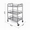 Image result for Metal Rolling Cart with Drawers