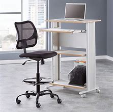 Image result for High Office Chair for Standing Desk