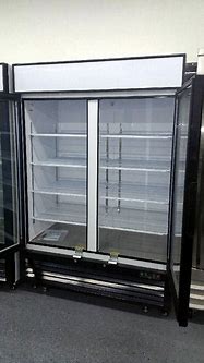 Image result for 2 Door Glass Freezer Commercial