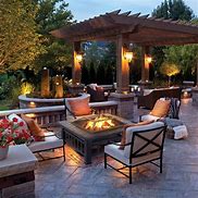 Image result for Fire Pit Patio Set