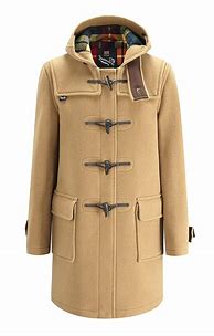 Image result for Duffle Coat Men with Beret