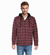 Image result for Sherpa Lined Flannel Hoodie