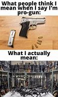 Image result for Funny Gun Sign Meme