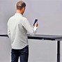 Image result for Standing Desk with Hutch