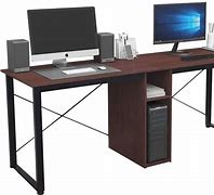 Image result for Dual Workstation Desk