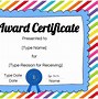 Image result for Classroom Award Certificates
