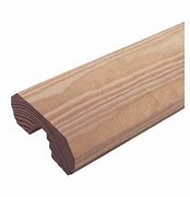 Image result for 2X4 Wood Handrail