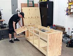 Image result for How to Build Shop Cabinets