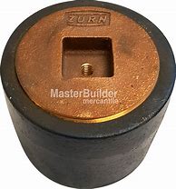 Image result for Zurn Countersunk Cleanout Plug: 3 1/2 in Nominal Size, 3.5 in Max. Dia, ABS Plastic Model: CO2490-A35