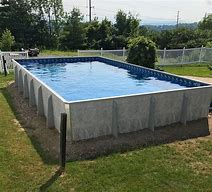 Image result for Rectangular Above Ground Swimming Pools