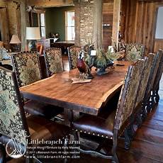Rustic dining table Live edge dining table