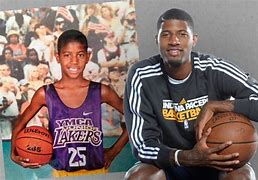 Image result for High School Paul George Hairline