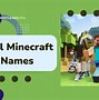 Image result for Good Minecraft Names