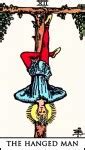 Image result for The Hanged Man Tarot Card Art