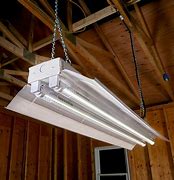 Image result for Hanging Fluorescent Light Fixtures with Chain