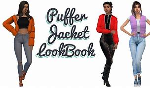 Image result for Sims 4 Puffer Jacket