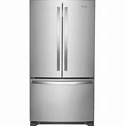 Image result for Amana French Door Refrigerator Black Stainless Steel