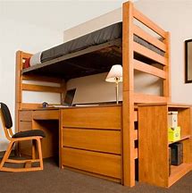 Image result for College Loft Bunk Bed with Desk