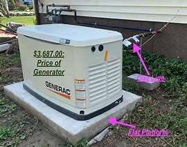 Image result for Generac Generac Standby Generator: 58.3, 14Kw, Liquid Propane/Natural Gas, Air, CARB Compliant Model: 7223
