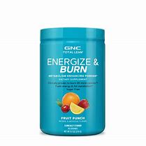 Image result for GNC Total Lean® Energize And Burn Metabolism Enhancing Powder - Fruit Punch 30 Servings