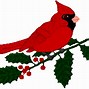 Image result for Free Christmas Cardinal Clip Art