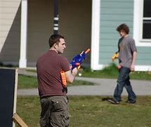 Image result for Kid Wearing Armour in Nerf War