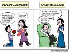 Image result for Before and After Marriage Joke
