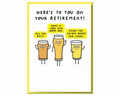 Image result for Retirement Card Joke