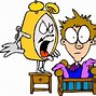 Image result for Getting Up Cartoon