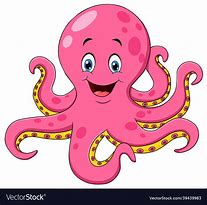 Image result for Cartoon Octopus
