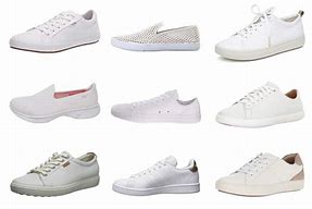 Image result for White Canvas Sneakers for Women