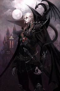 Image result for Male Dark Elf Vampire