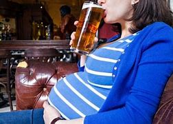 Image result for Woman Drinking While Pregnant