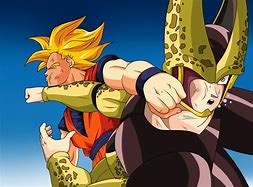Image result for Goku X Cell Comics