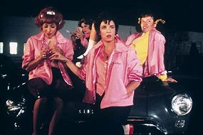 Image result for Pink Ladies Grease at Picnic Table