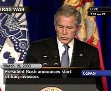 Image result for Bush Iraq War