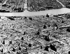 Image result for Tokyo After WW2 Bombing