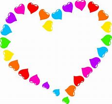 Image result for Big Colorful Hearts